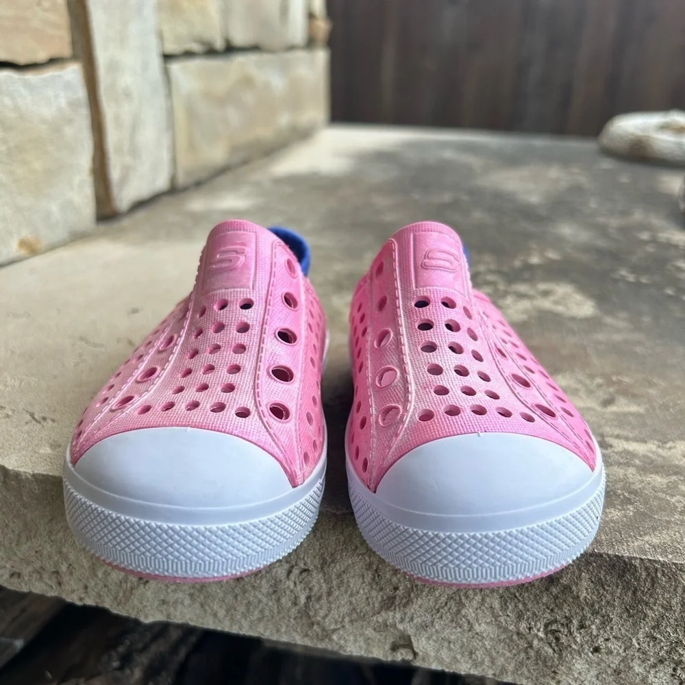 Skechers Foamies Aqua Surge water pink & purple shoes kids Sz-6. P